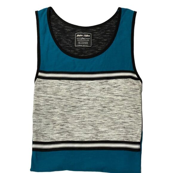 Modern Culture Color Block Tank Top - Picture 3 of 6